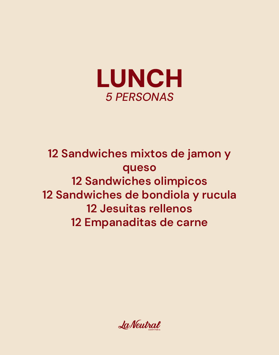 Lunch burbuja